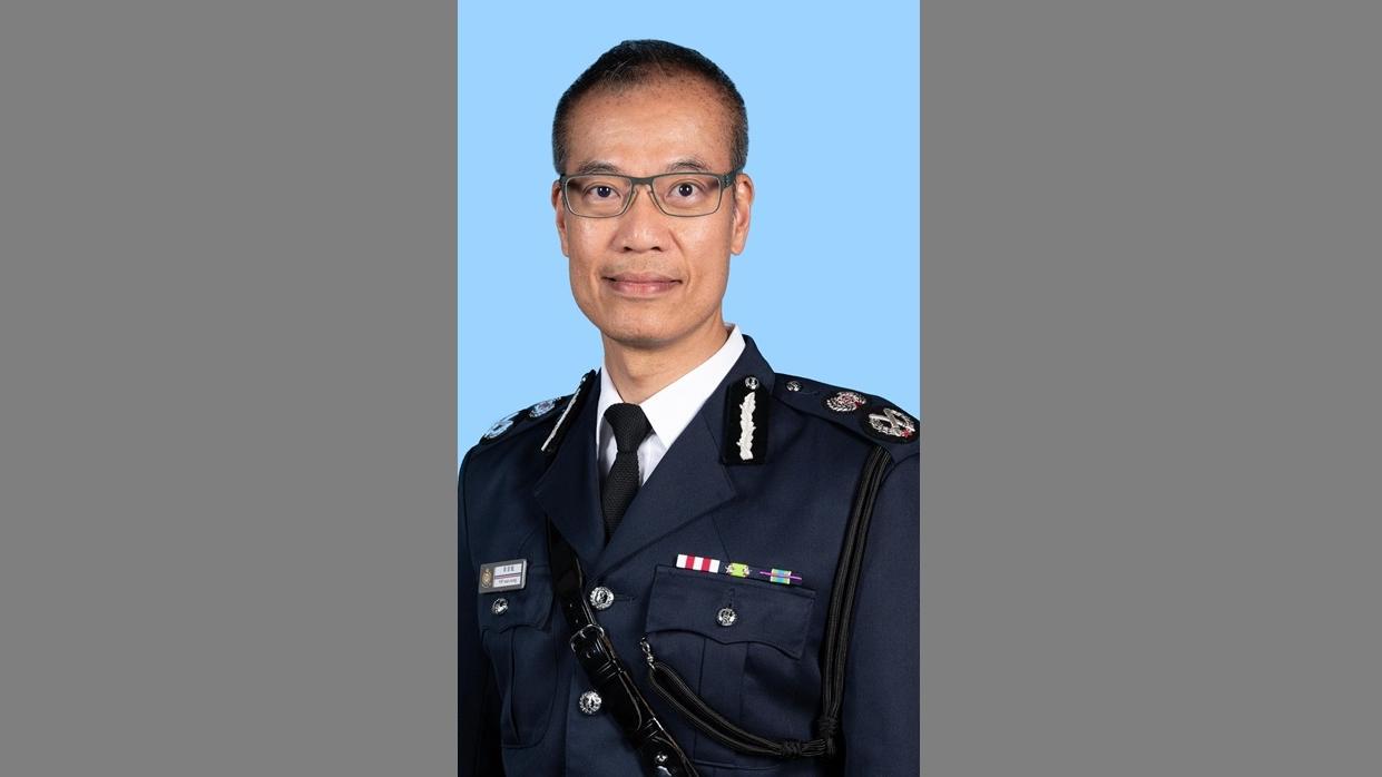 葉雲龍獲委任為警務處副處長。(政府新聞處圖)
