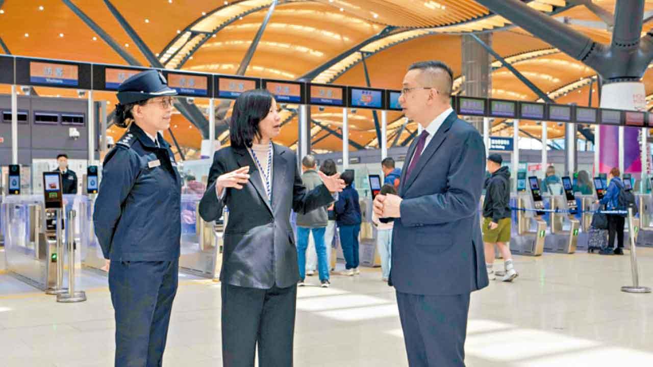 入境處料清明節前後 458萬人次進出香港八成半經陸路