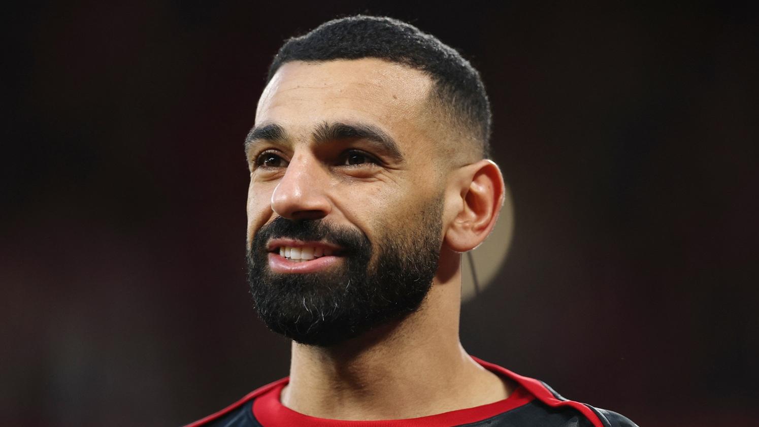 利物浦前鋒穆罕默德沙拿。(路透社)