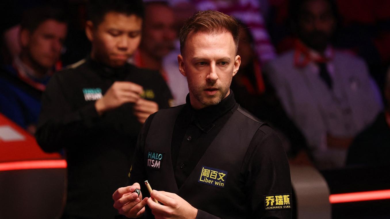 卓林普在世錦賽完成今季第100次單桿過百。(路透社)