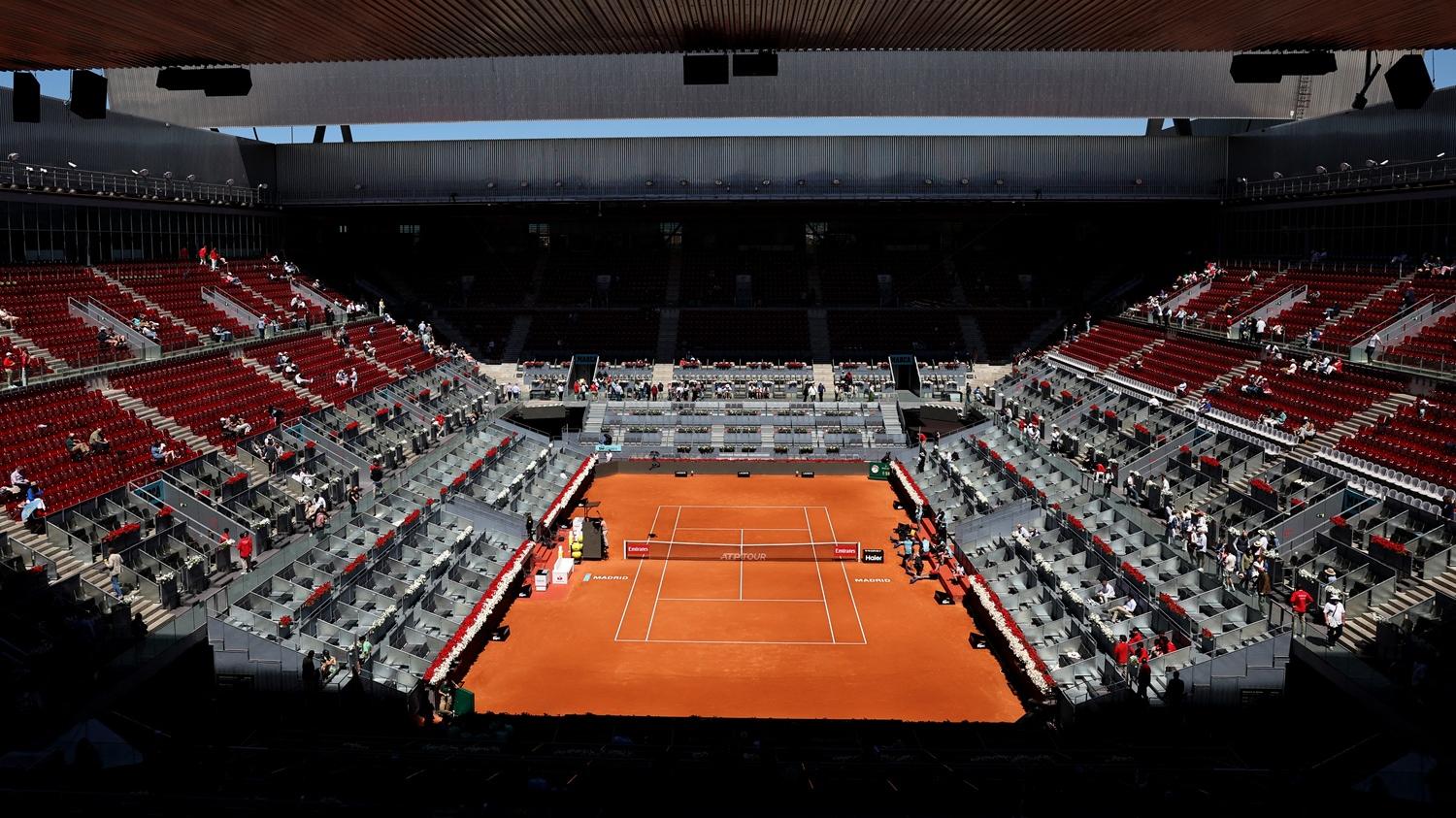 馬德里公開賽受停電影響。(路透社)