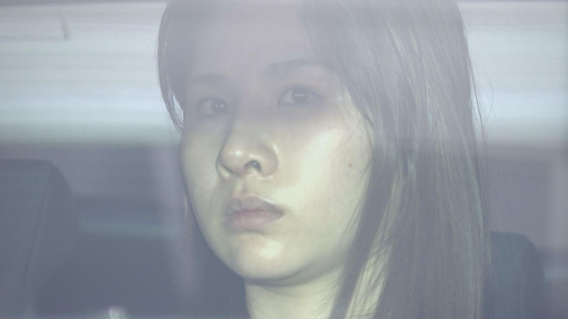 中國籍女子在日本無牌駕駛撞車逃逸被捕。(新聞截圖)