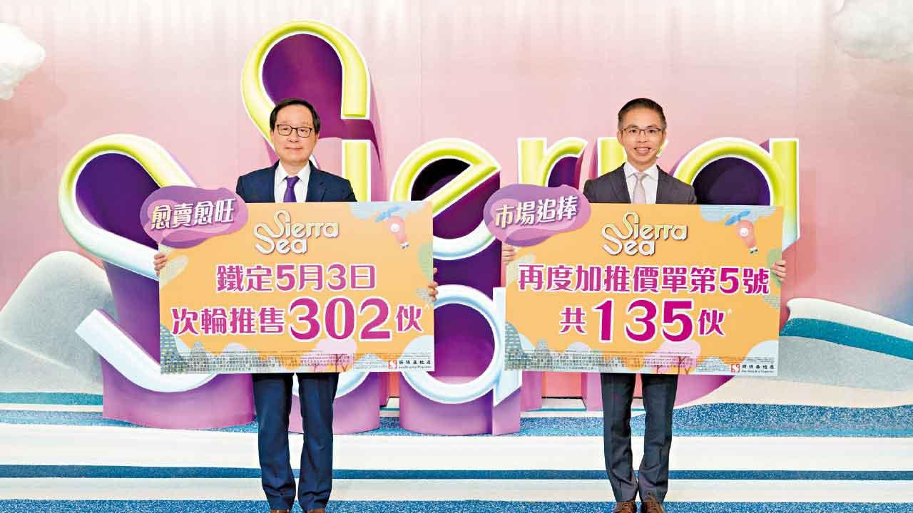 原價再加推 首涉新戶型 SIERRA SEA次輪推302伙 327萬入場