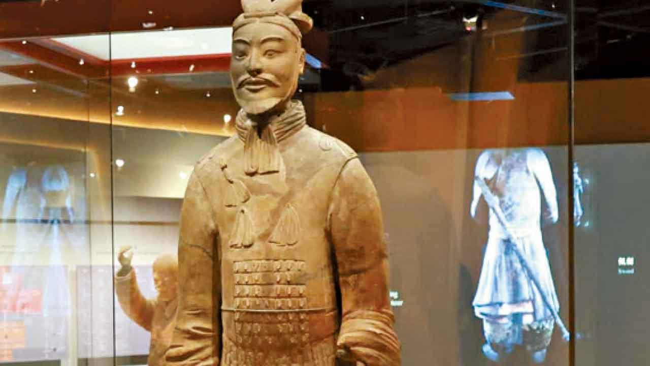 陝西秦漢文明展今起免費睇 3款兵馬俑姿態裝束各異