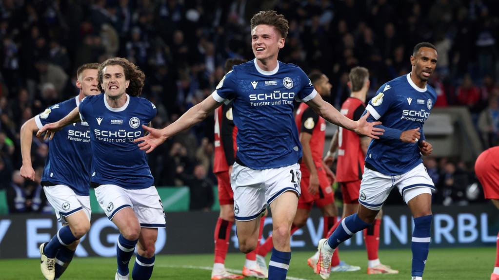 比勒費爾德晉身德國盃決賽。(美聯社)