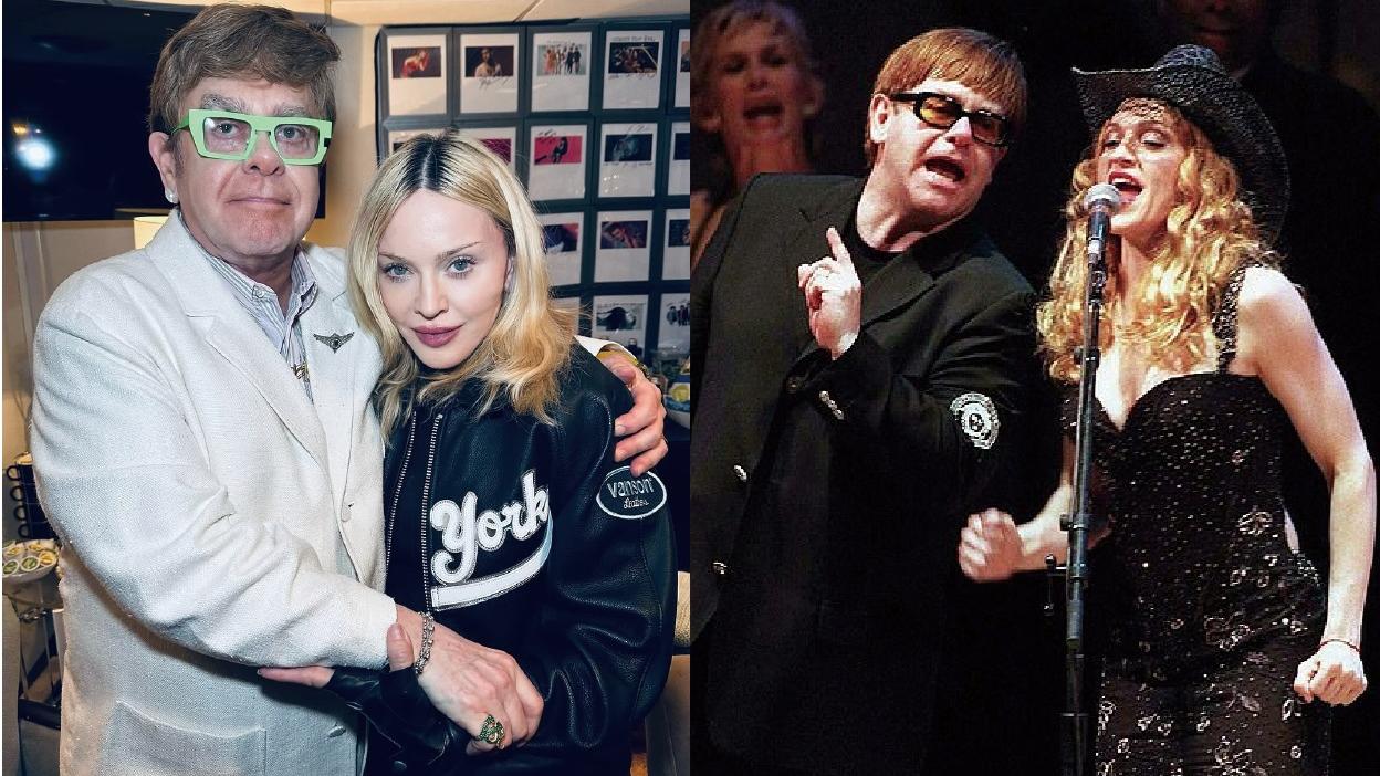麥當娜被嘲假唱嬲足20年 Elton John：請原諒我 為恩怨終畫上句號