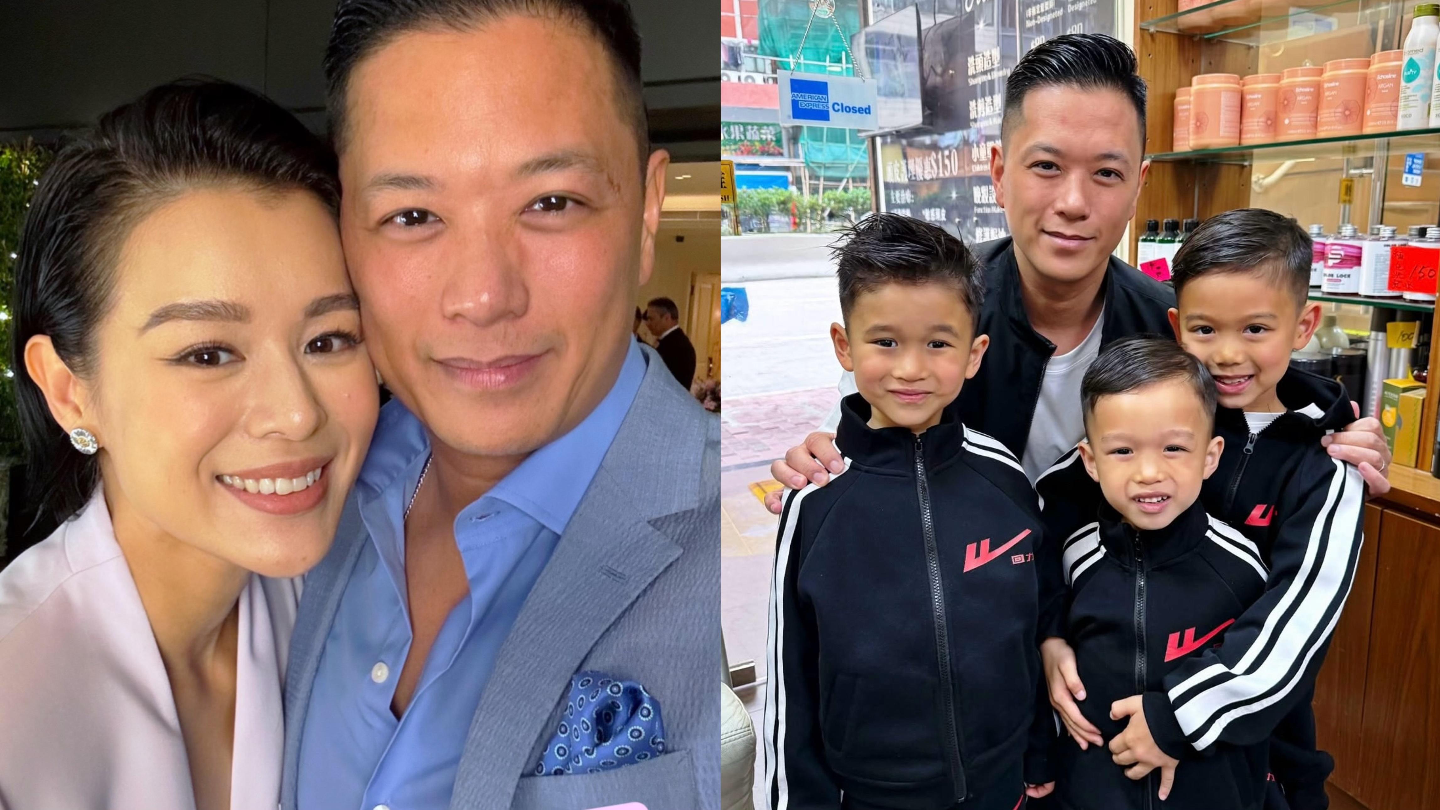 李乘德胡杏兒「雨過天晴」首曬頭貼頭合照笑容燦爛