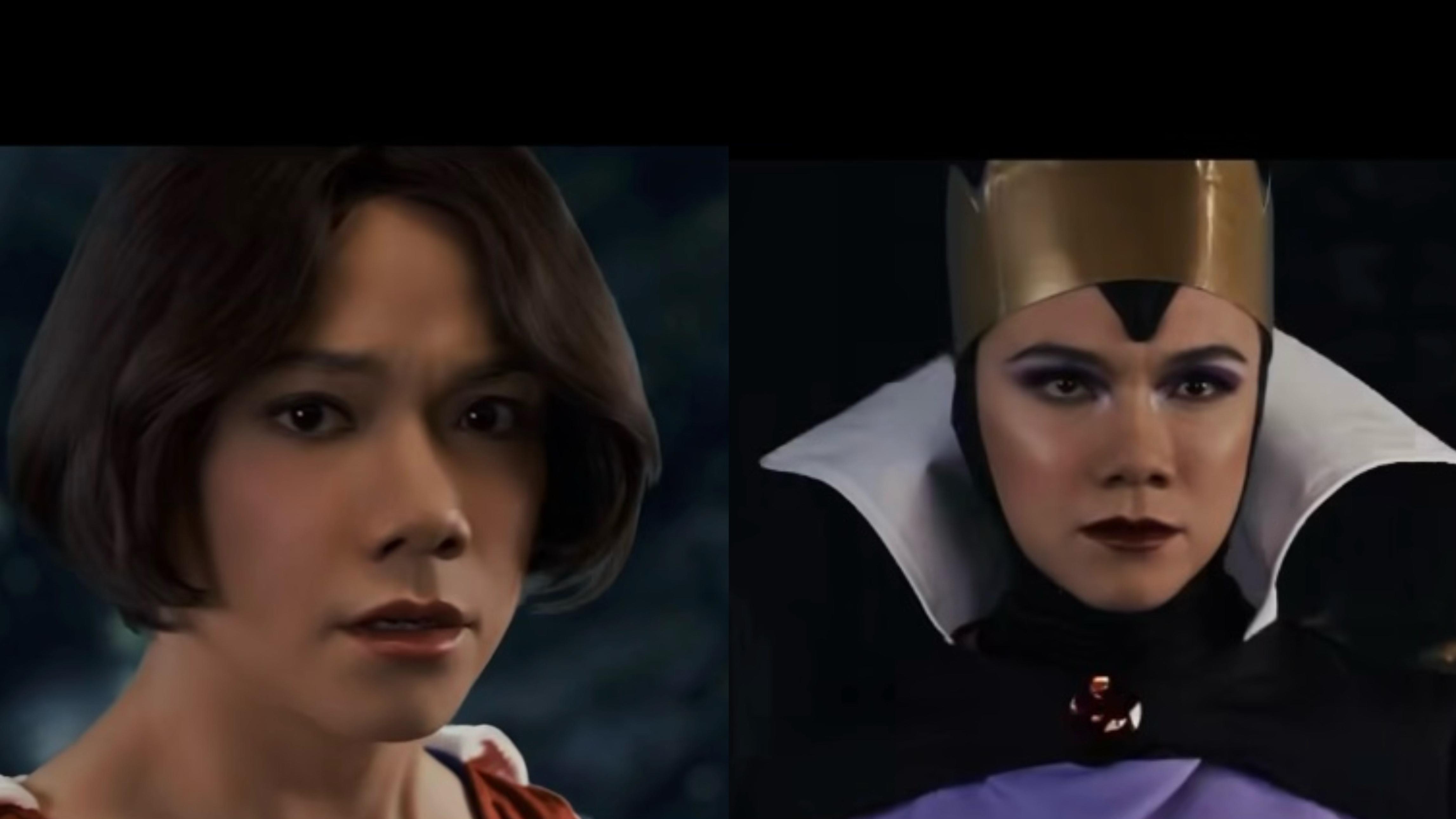 張敬軒自抽化身黑魔后兼白雪公主 網民激讚是「萬能Key」