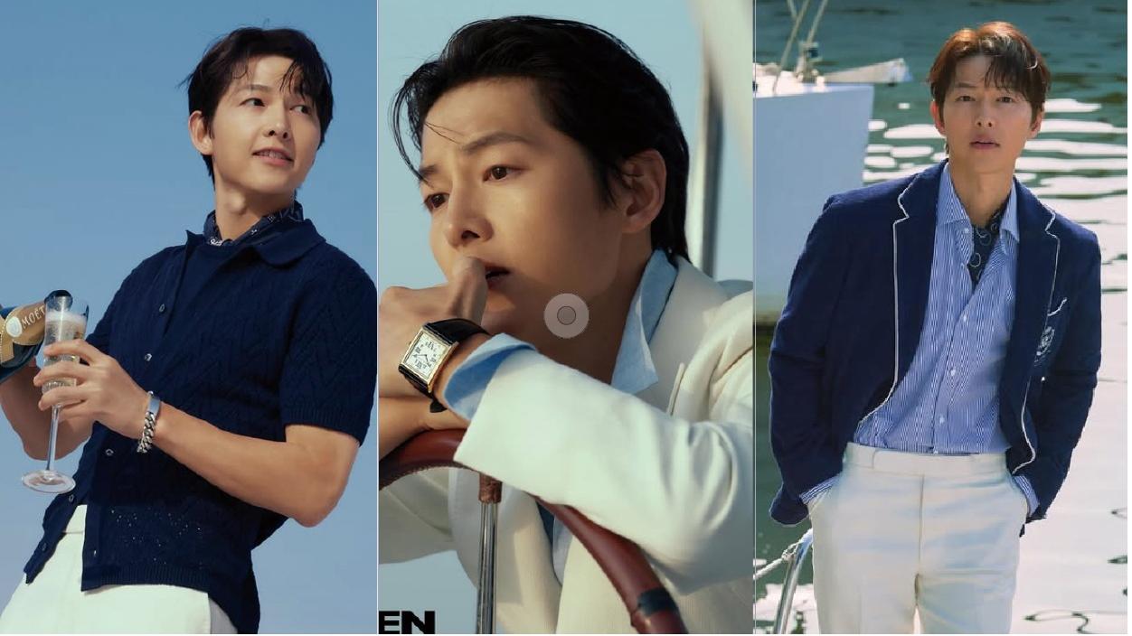 宋仲基的遊艇奢華生活 老錢風的時尚示範