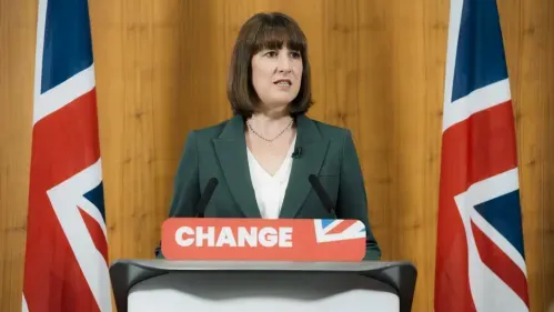 英國財政大臣里夫斯。(資料照／翻攝自X@RachelReevesMP)