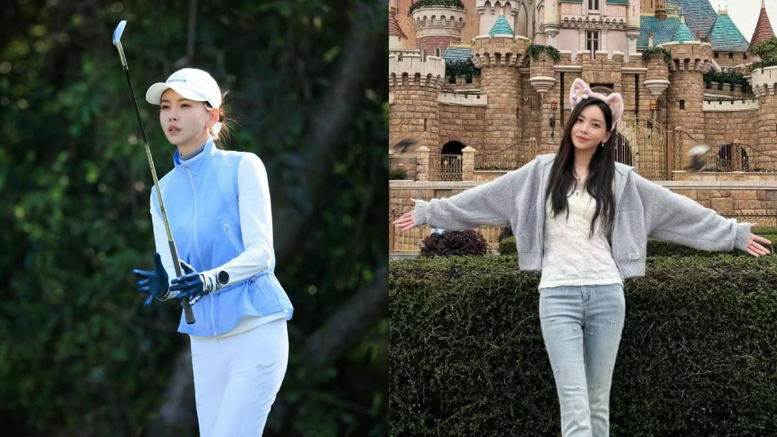 于文文秘密練兵參加比賽 偷閒來港玩盡廸士尼樂園