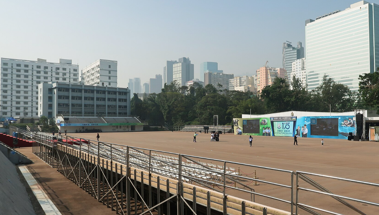 黃竹坑警察學院大操場(資料圖片)
