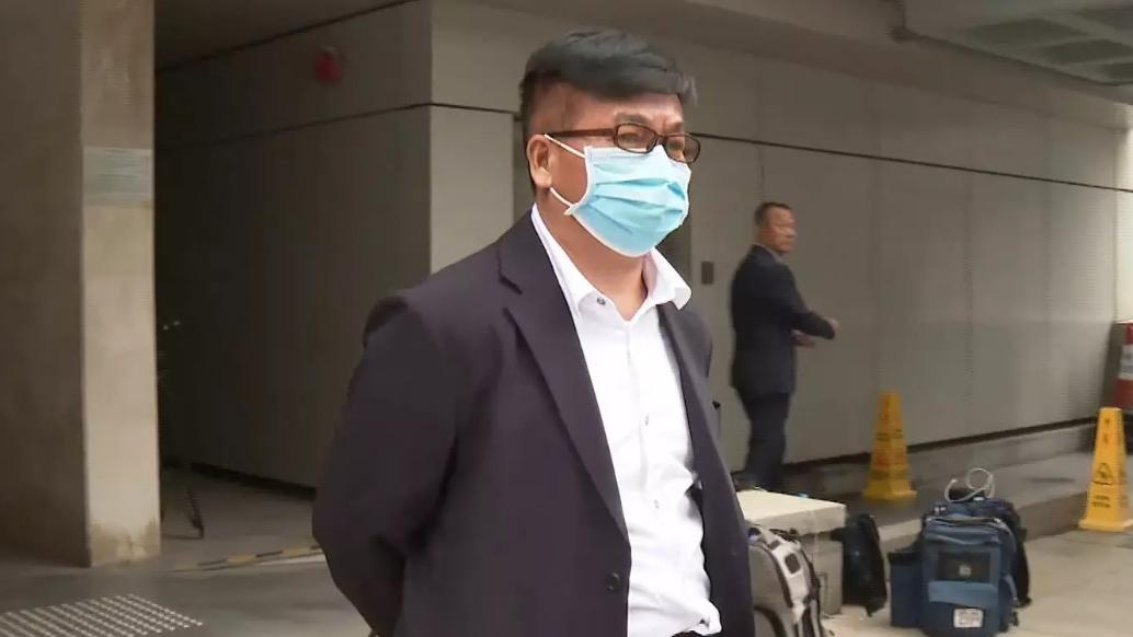 元朗721白衣人王志榮重審後，暴動及傷人罪成判囚7年(有線新聞畫面)