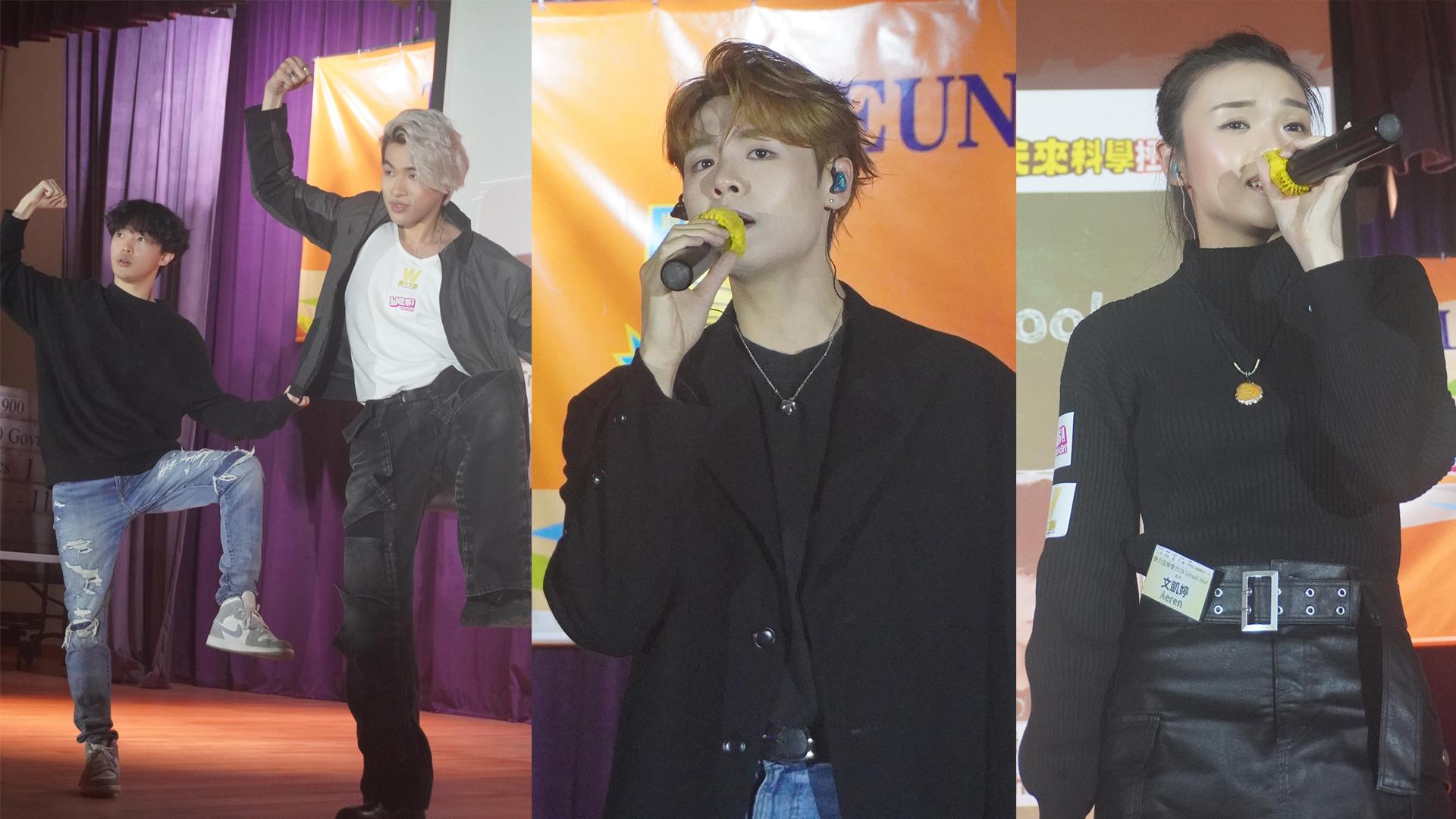 與Kakit到學校表演大受歡迎 冼靖峰獲男同學即場邀約