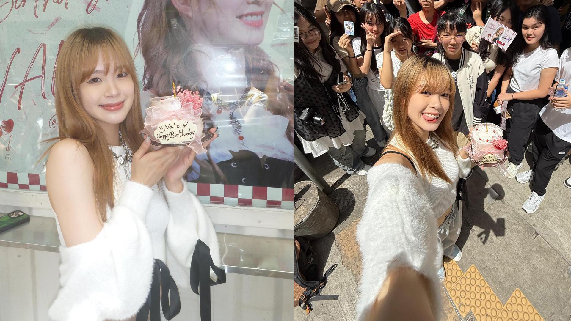 VALC@VIVA出道後首次與fans過生日 變街頭畫師幫fans畫畫