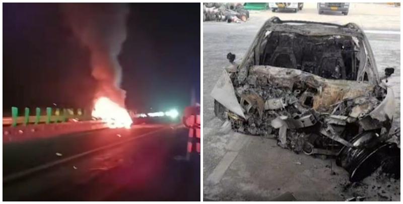 一輛小米SU7電動車上星期六晚(3月29日)在安徽銅陵高速公路上發生嚴重事故。《大河報》引述銅陵市樅陽縣政府指，事故造成3人身亡。