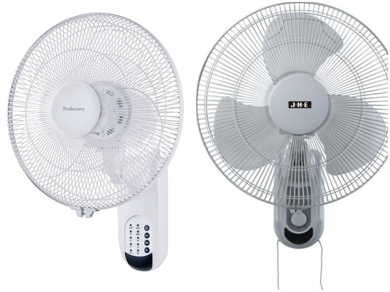 機電署籲停用「Proluxury」和「JHE」掛牆扇。(政府新聞處)