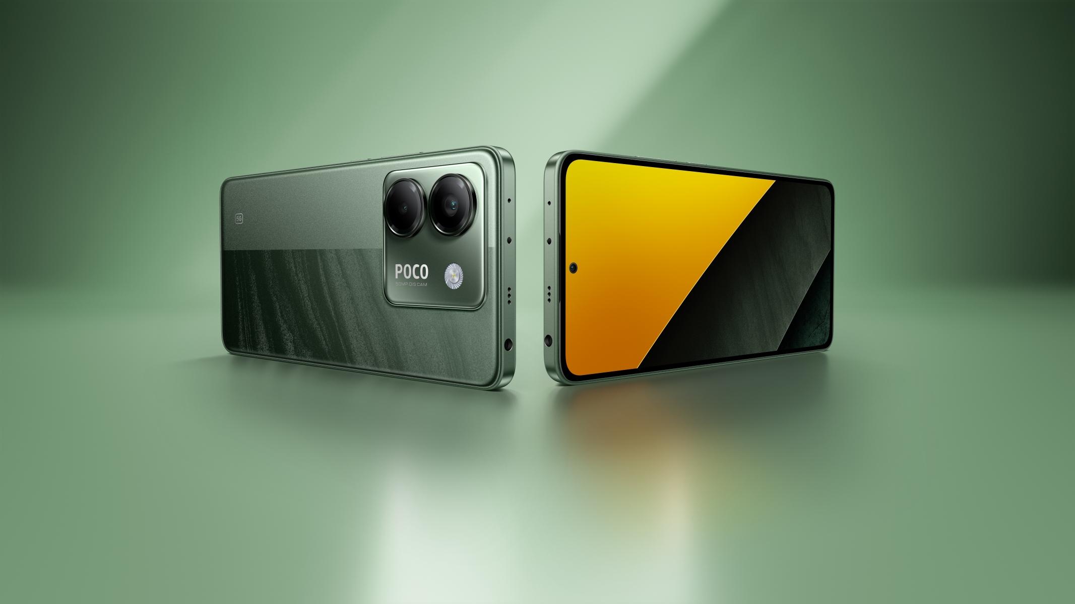 POCO M7 Pro 5G同級最強平價手機　$1299起配6.67吋靚芒+50MP相機