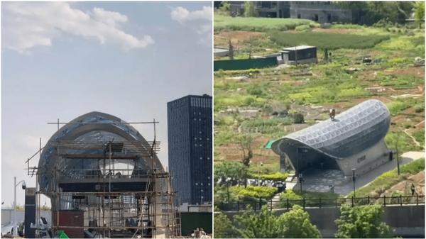 杭州「棺材」地鐵站被嘲似地獄入口　官方：靈感來自蟲洞