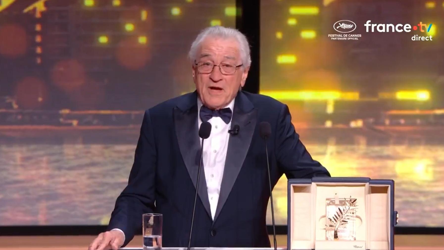 羅扙迪尼路康城獲「金棕櫚獎」 痛批特朗普：庸俗總統