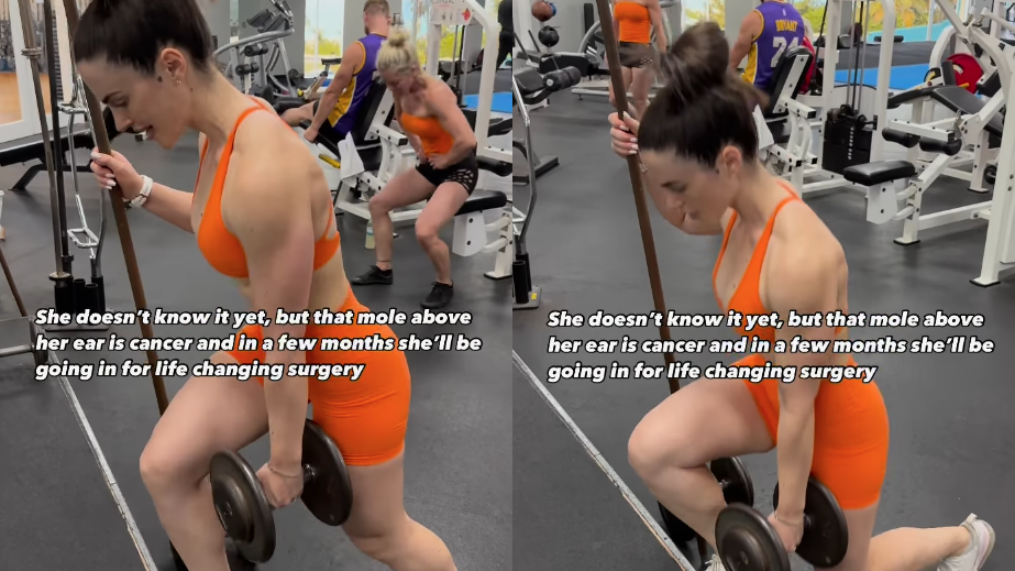 女健身選手片段 竟隱藏患癌訊號「這段經歷讓我恐懼」