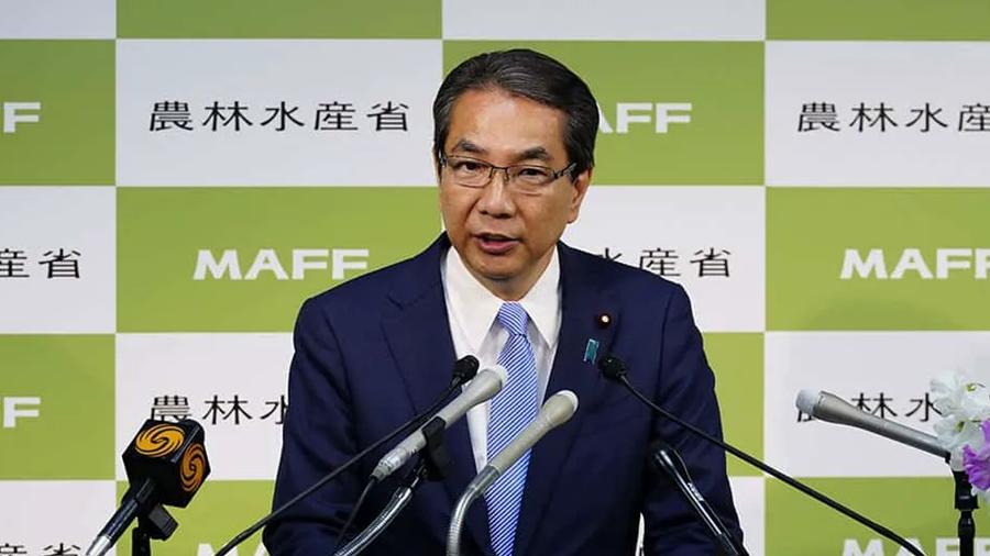 日農相：支持者送米多到可以賣，「堅離地」言論捱轟。（Ｘ）
