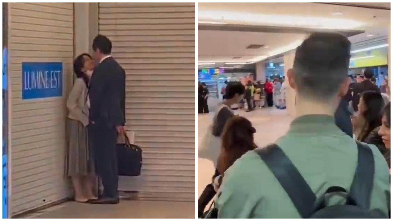 情侶新宿車站當眾手淫，震驚內地女：東京已經這樣了嗎？(微博)