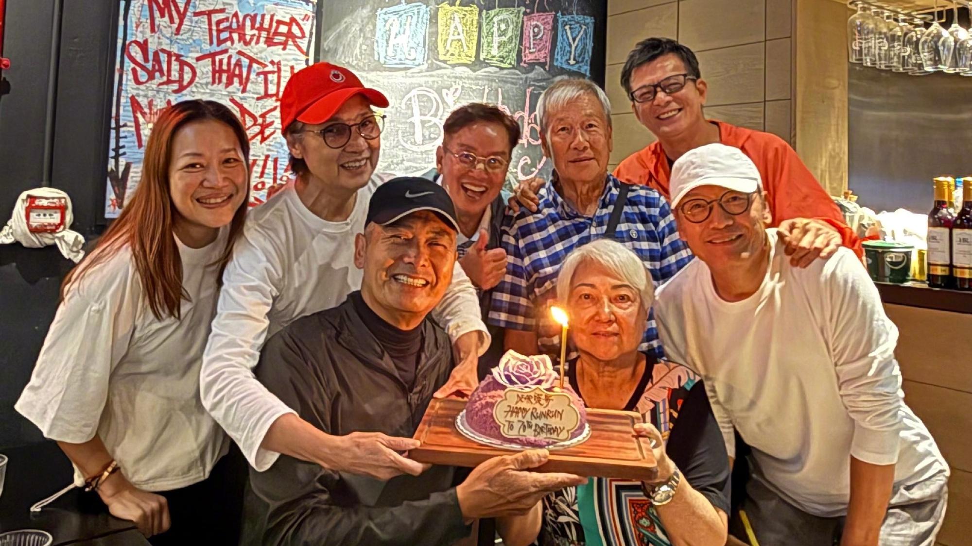 周潤發70歲生日 譚詠麟苗僑偉蔡一智輪住慶祝