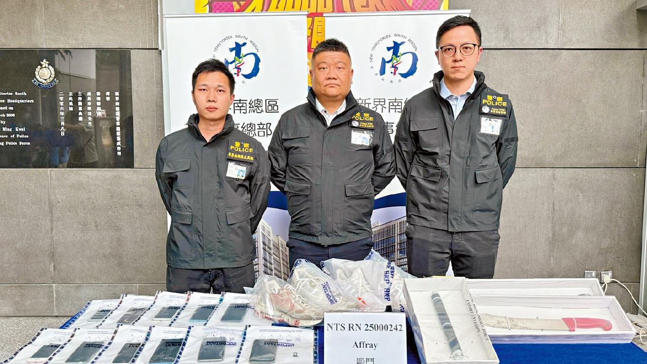 東涌集體毆鬥案 警拘14人 一漢另涉誤導警務人員