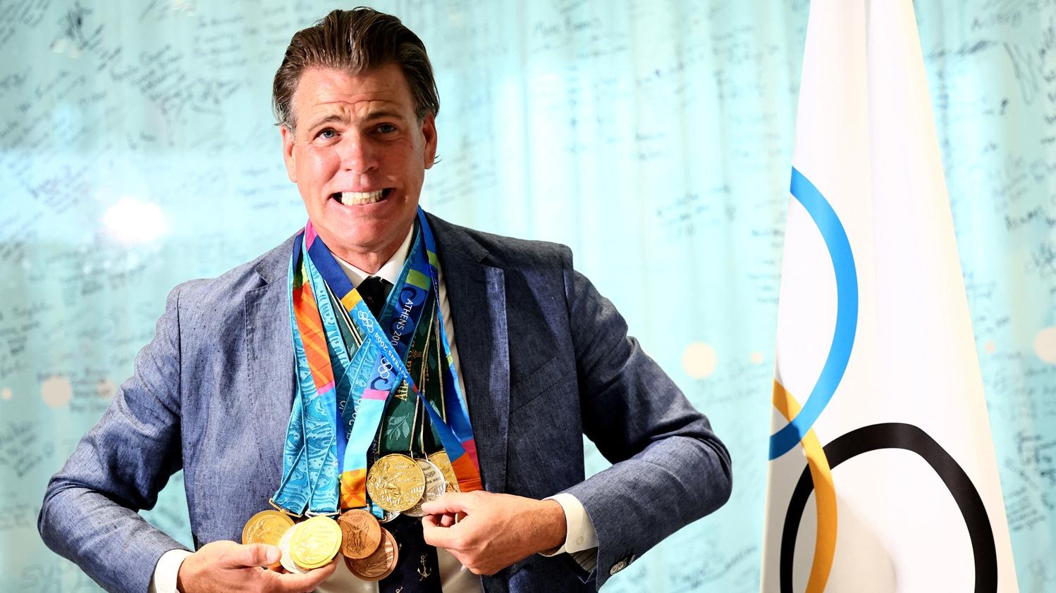 美國前泳將賀爾。(路透社)