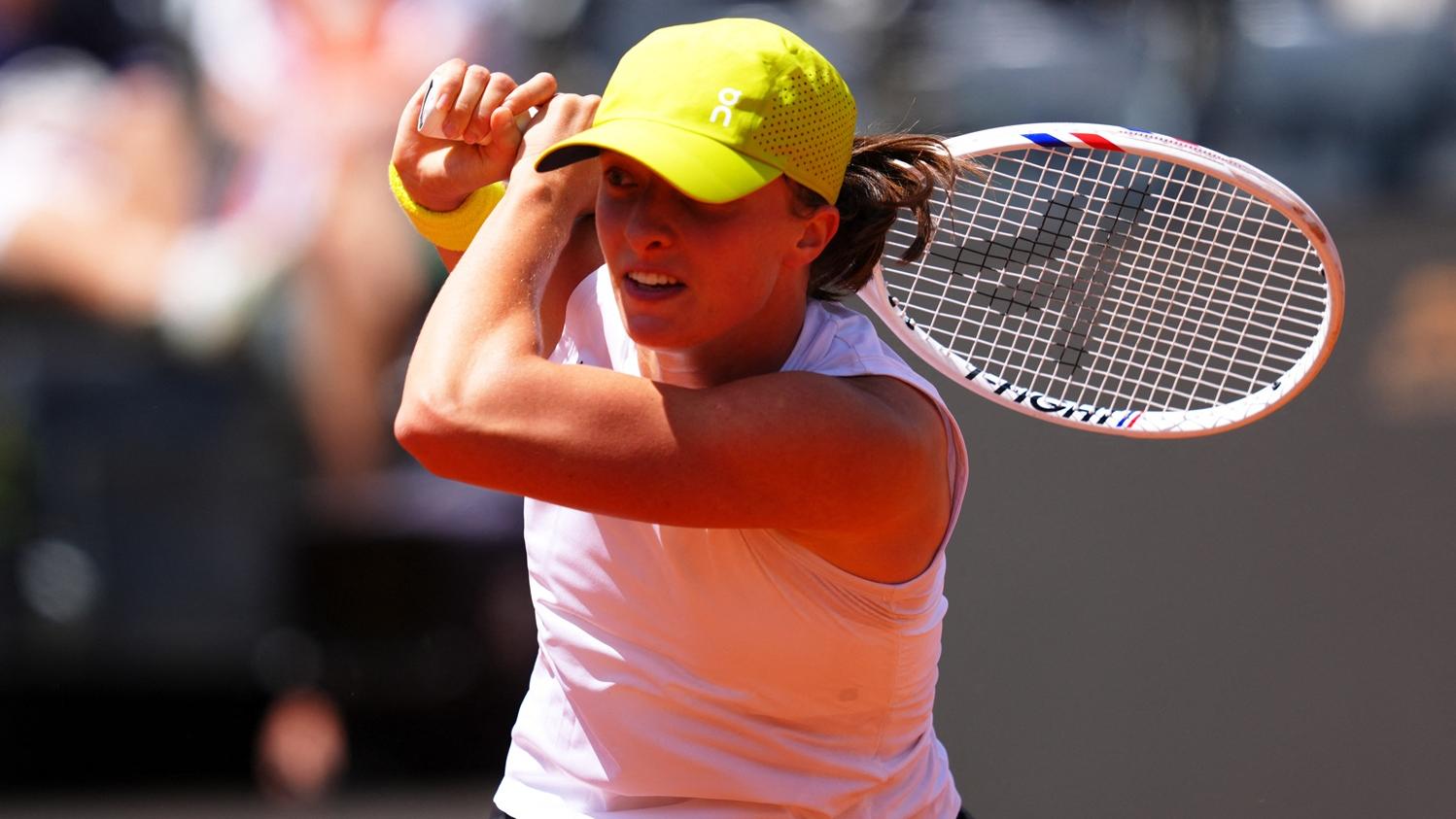 施維雅迪爭取在意大利公開賽衞冕。(路透社)