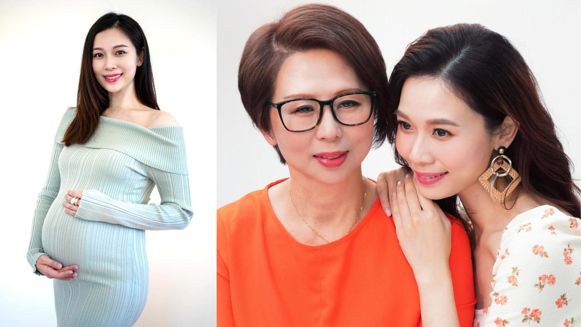 楊秀惠遺傳良好基因 越洋送花冧年過60歲母親