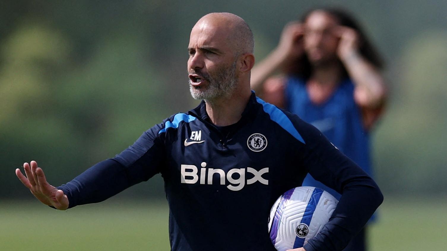 車路士主帥馬利斯卡。(路透社)