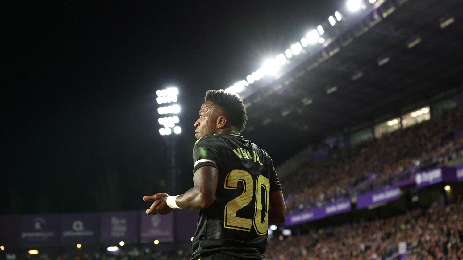 皇家馬德里前鋒雲尼斯奧斯。(路透社)