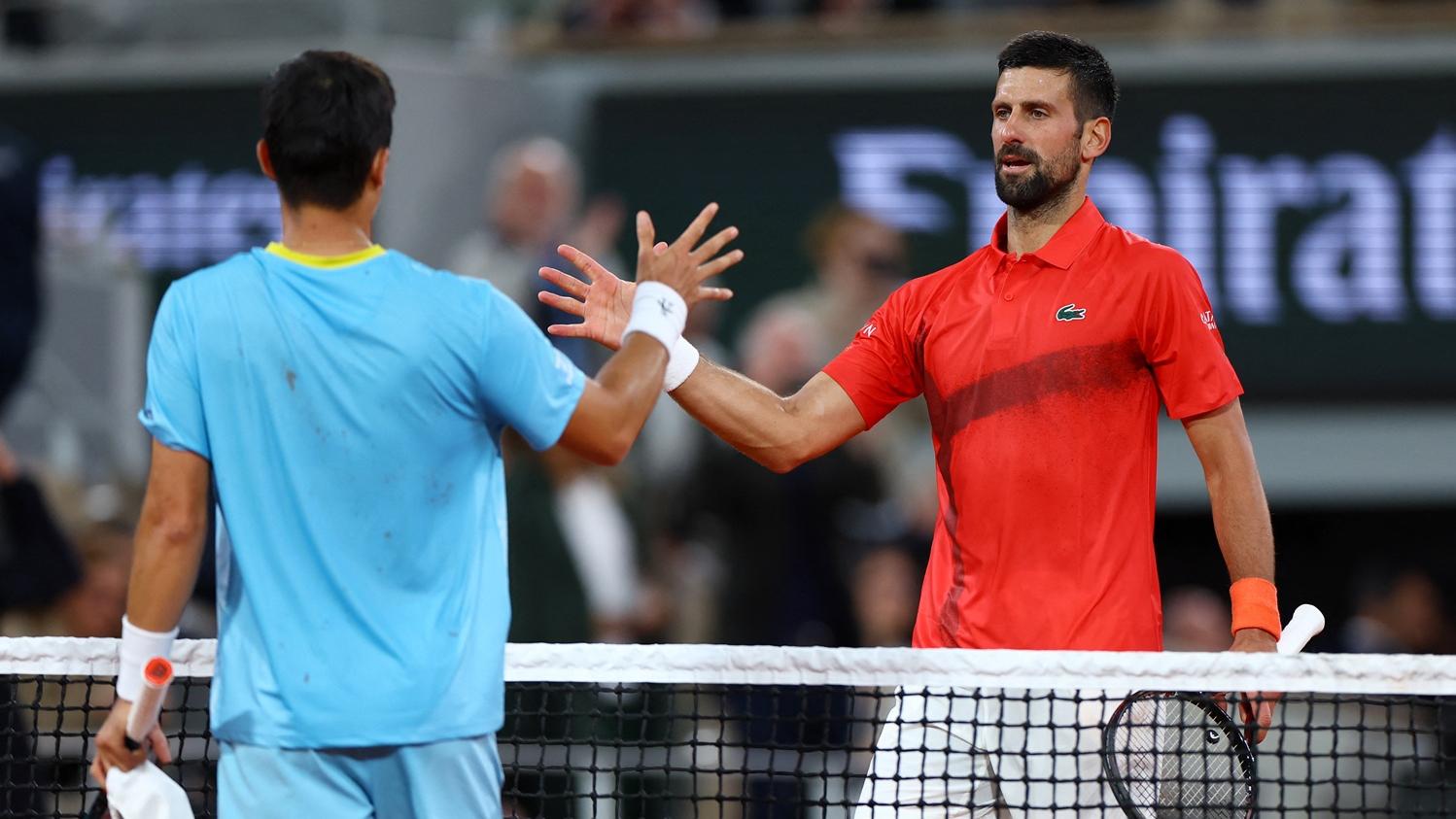 祖高域在法網的首圈過關。(路透社)