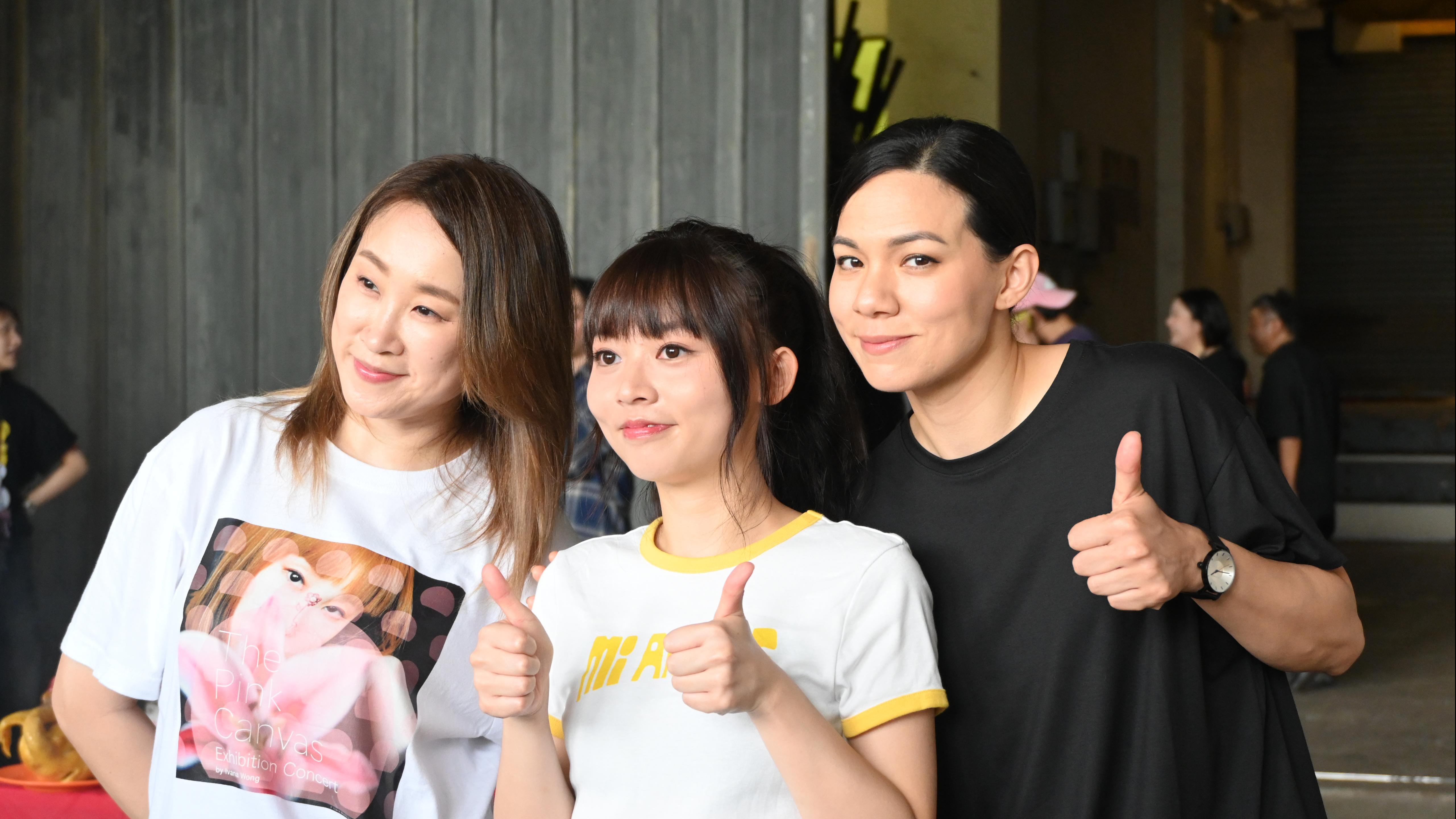 SUCK樂園｜童童拍住王菀之忍笑嗌辛苦 韋羅莎期待演軟硬舞台劇