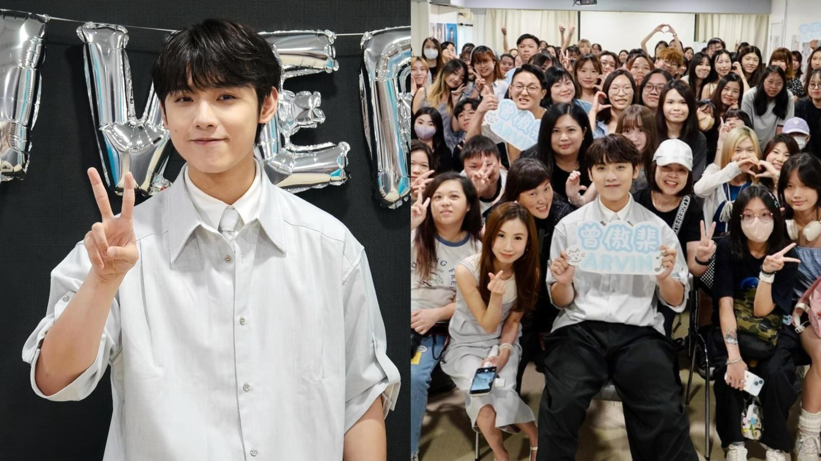 曾傲棐食物中毒獲粉絲「摩擦式關懷」出道一週年見面會變「紙巾捐贈會」