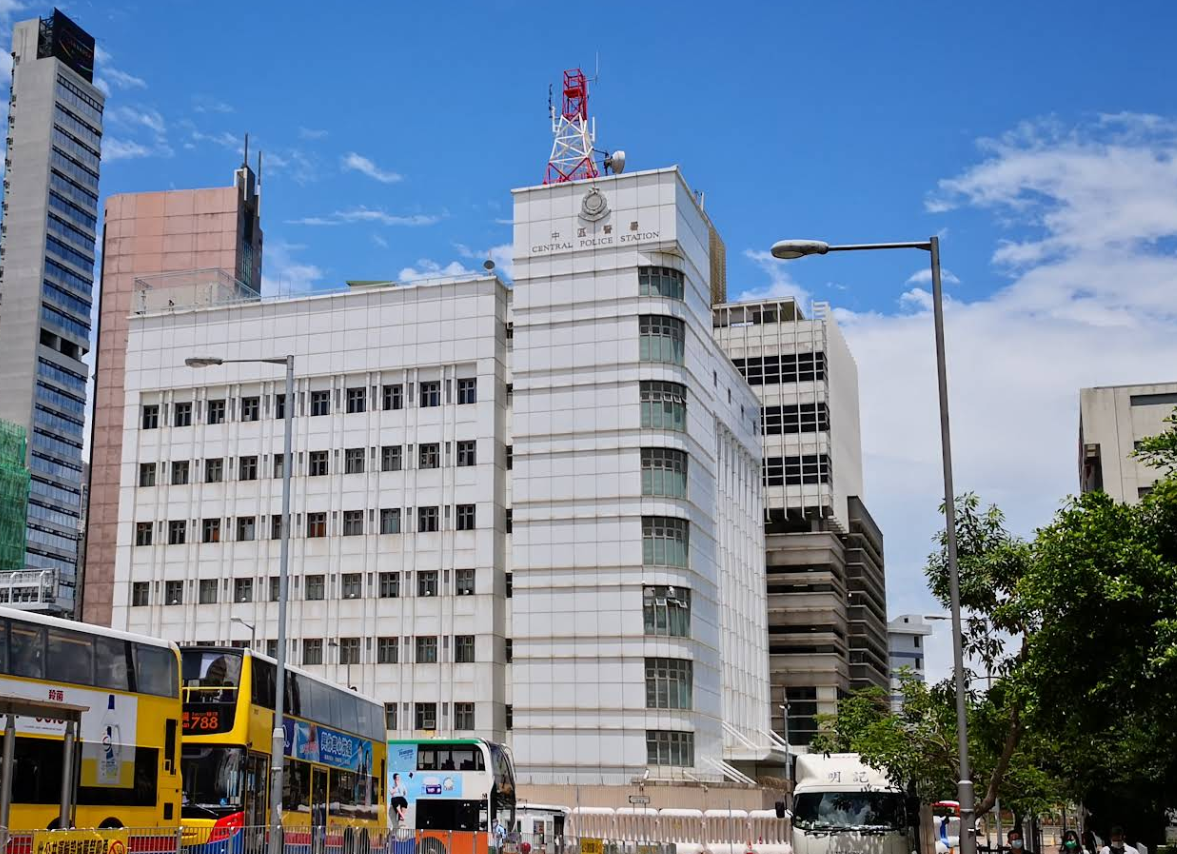 中區警署 (網上圖片/資料圖片)