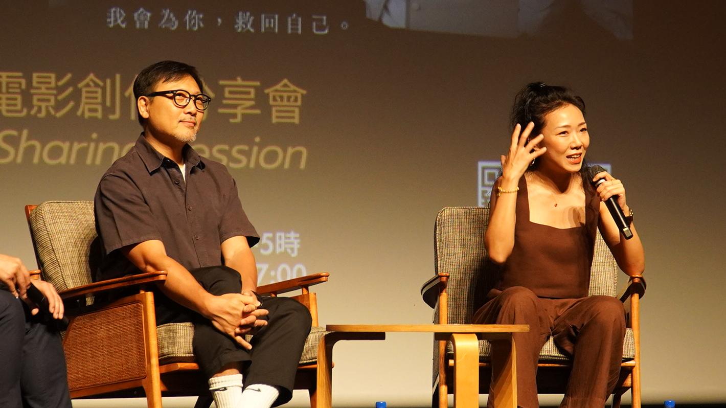 卓韻芝向學生談及創作上的過來人經歷 潘燦良分享導演與演員之間最重要有是默契