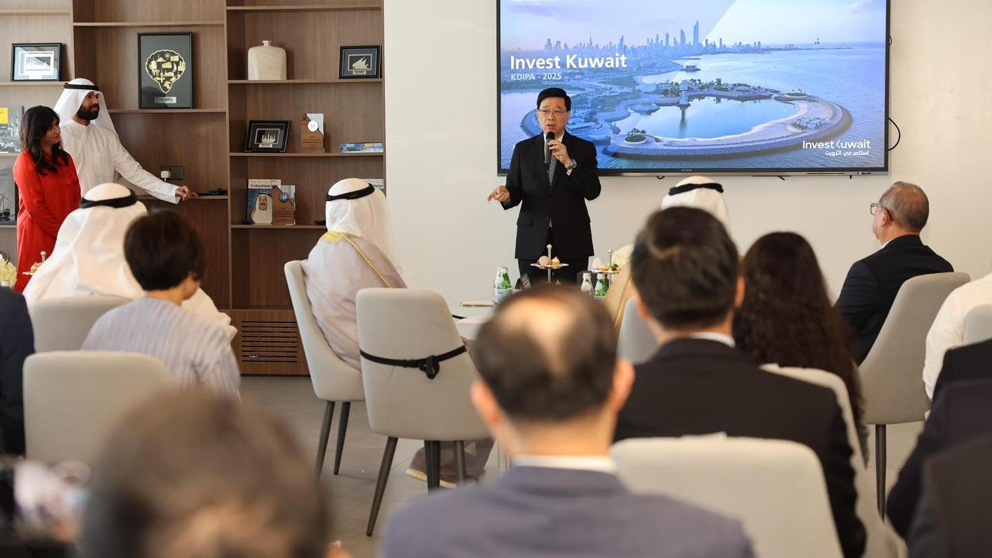 李家超出訪中東，與科威特就24項成果達共識將簽署備忘錄