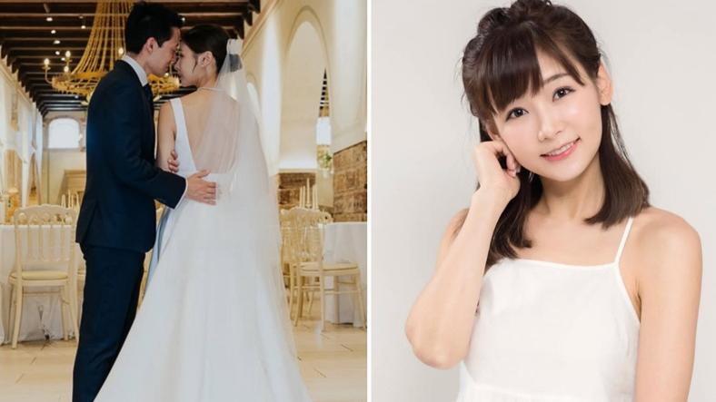 簡淑兒意大利幸福成婚：我享受每一刻