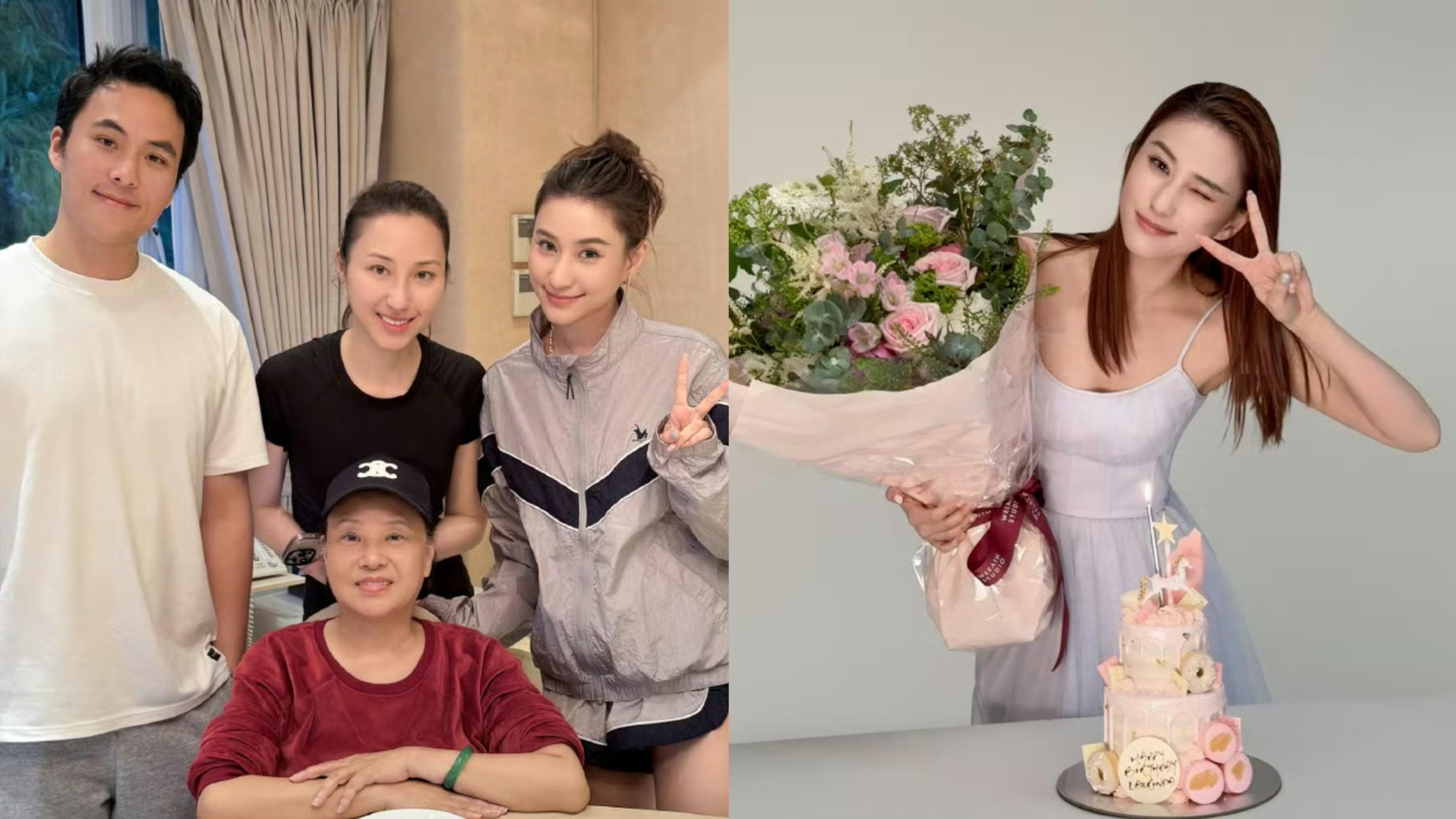 何超蓮34歲生日曬「撕拉相」顏值極高 竇驍隔空冧老婆