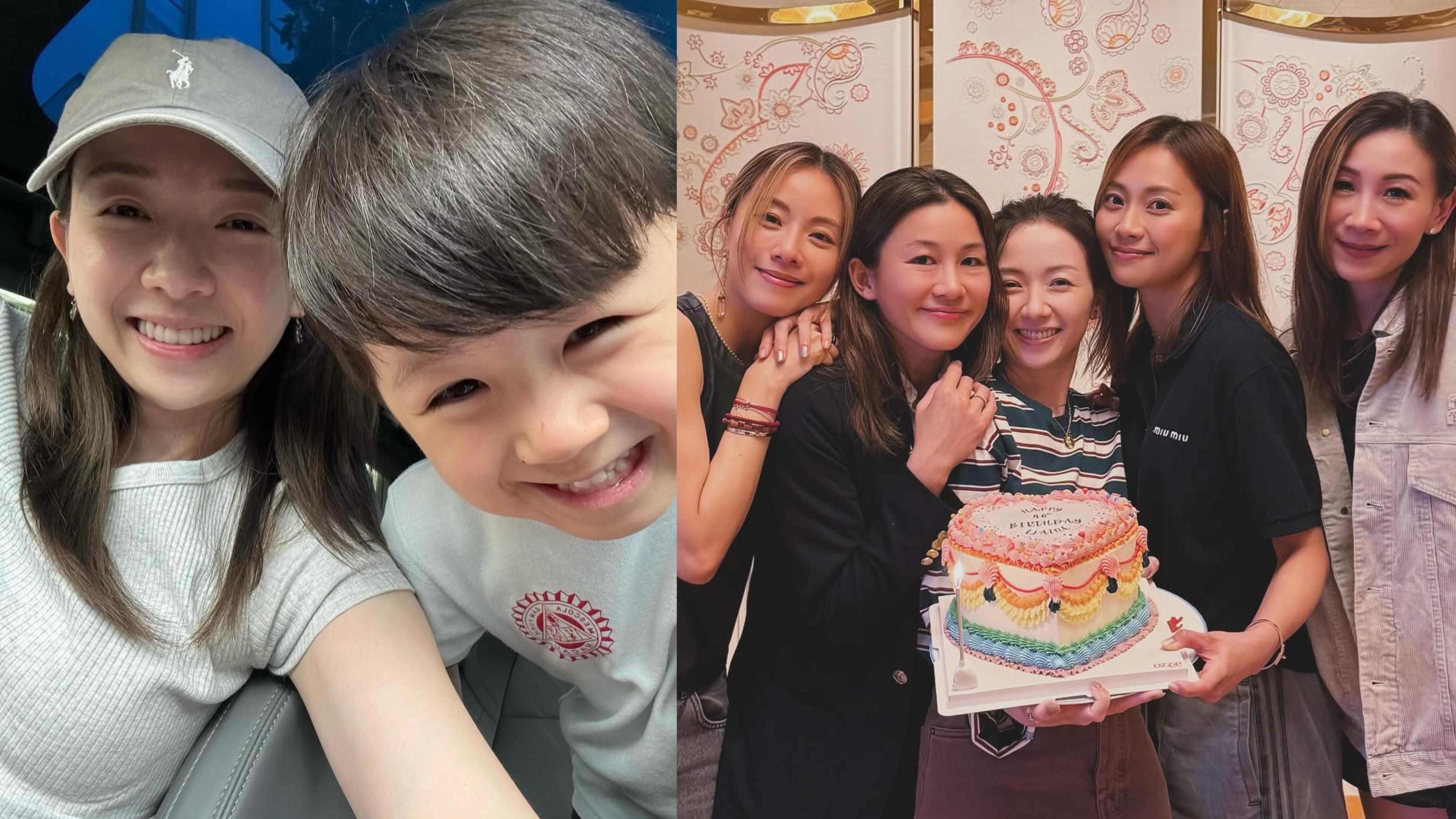 鄧麗欣楊愛瑾過澳門為Elaine慶生 壽星女童顏靚樣獲網民激讚