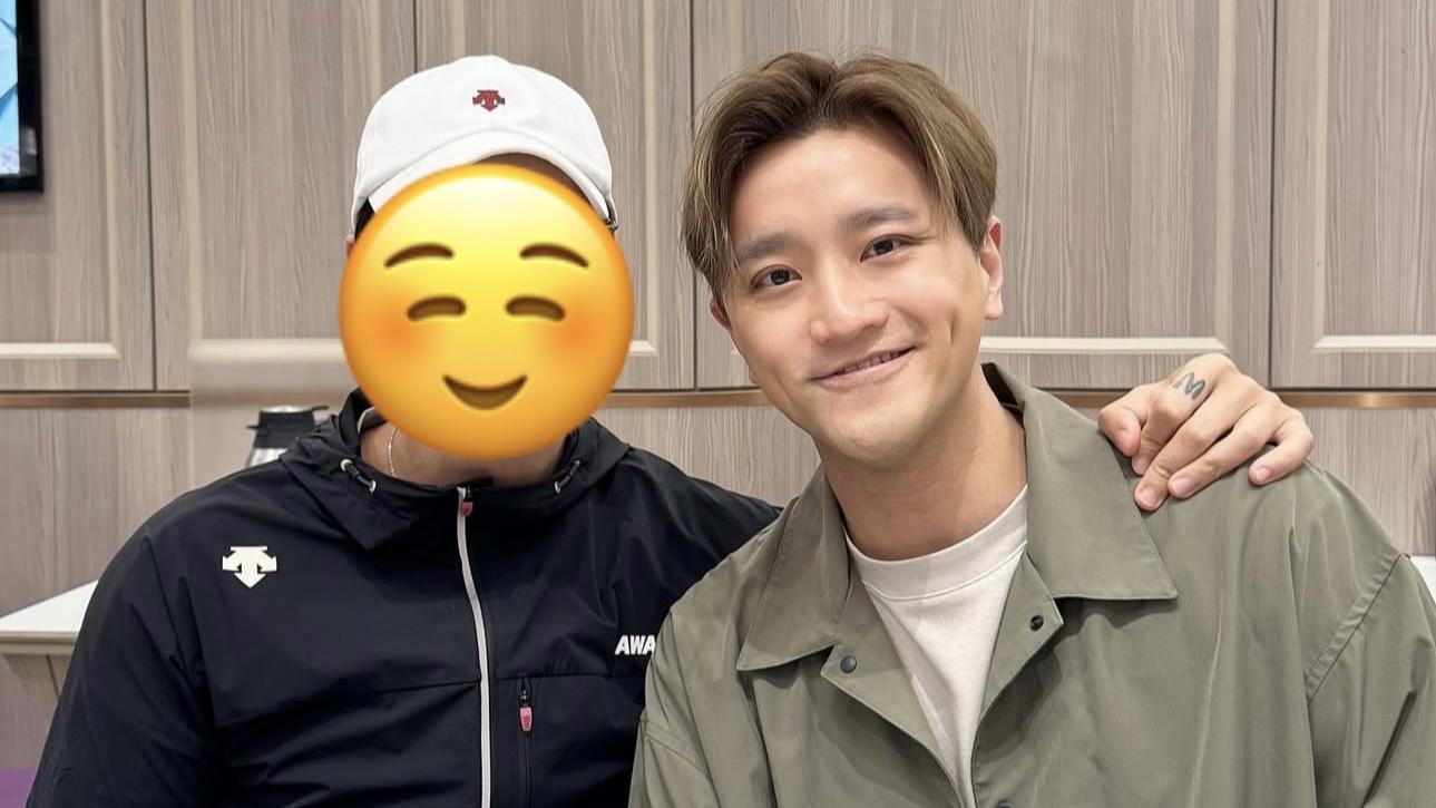 許文軒貼內地爆紅小生合照 原來二人參加同屆新秀