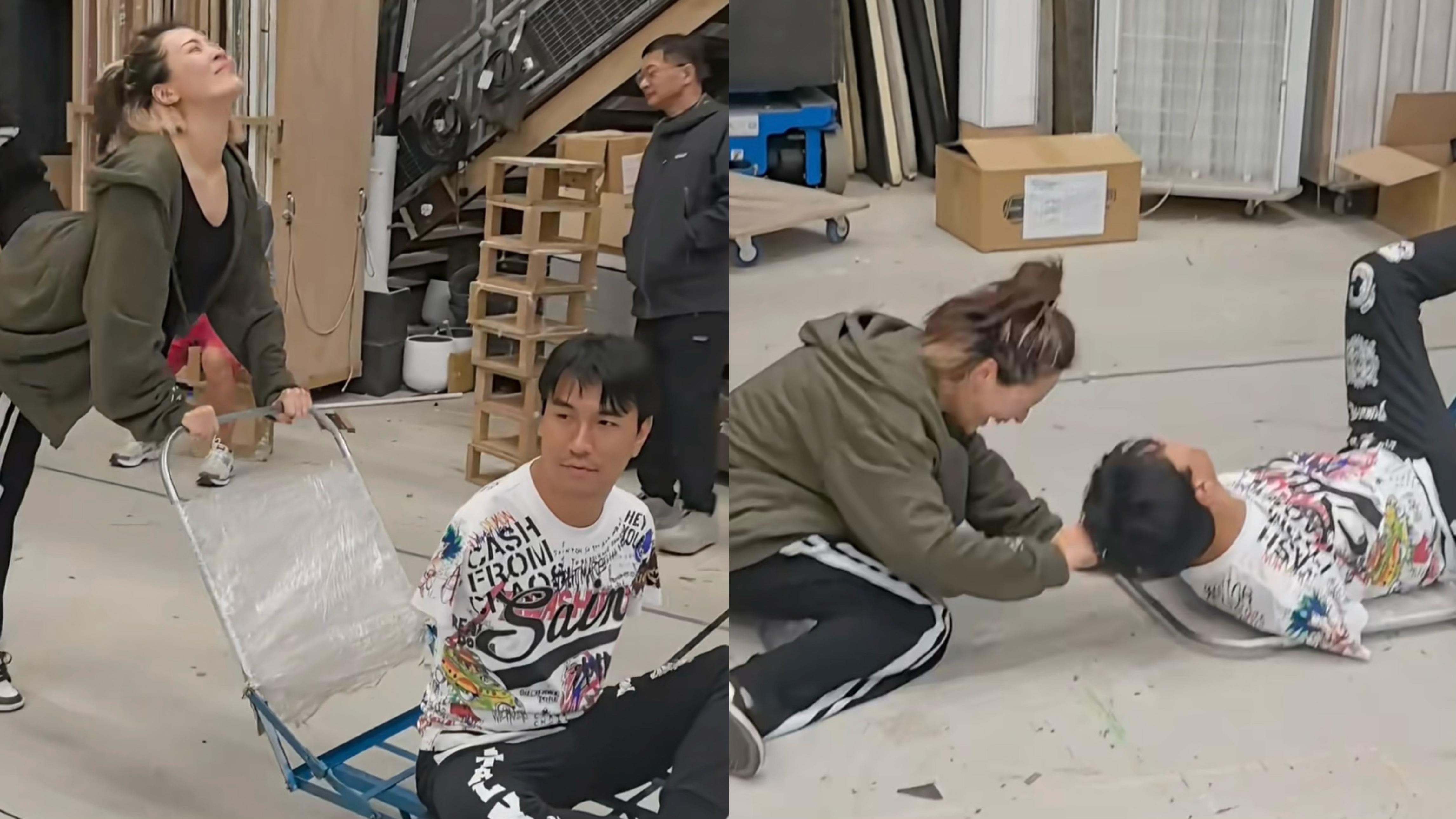 《中年3》李金凱坐手推車向後撻 網民鬧爆劉曉昆欺凌