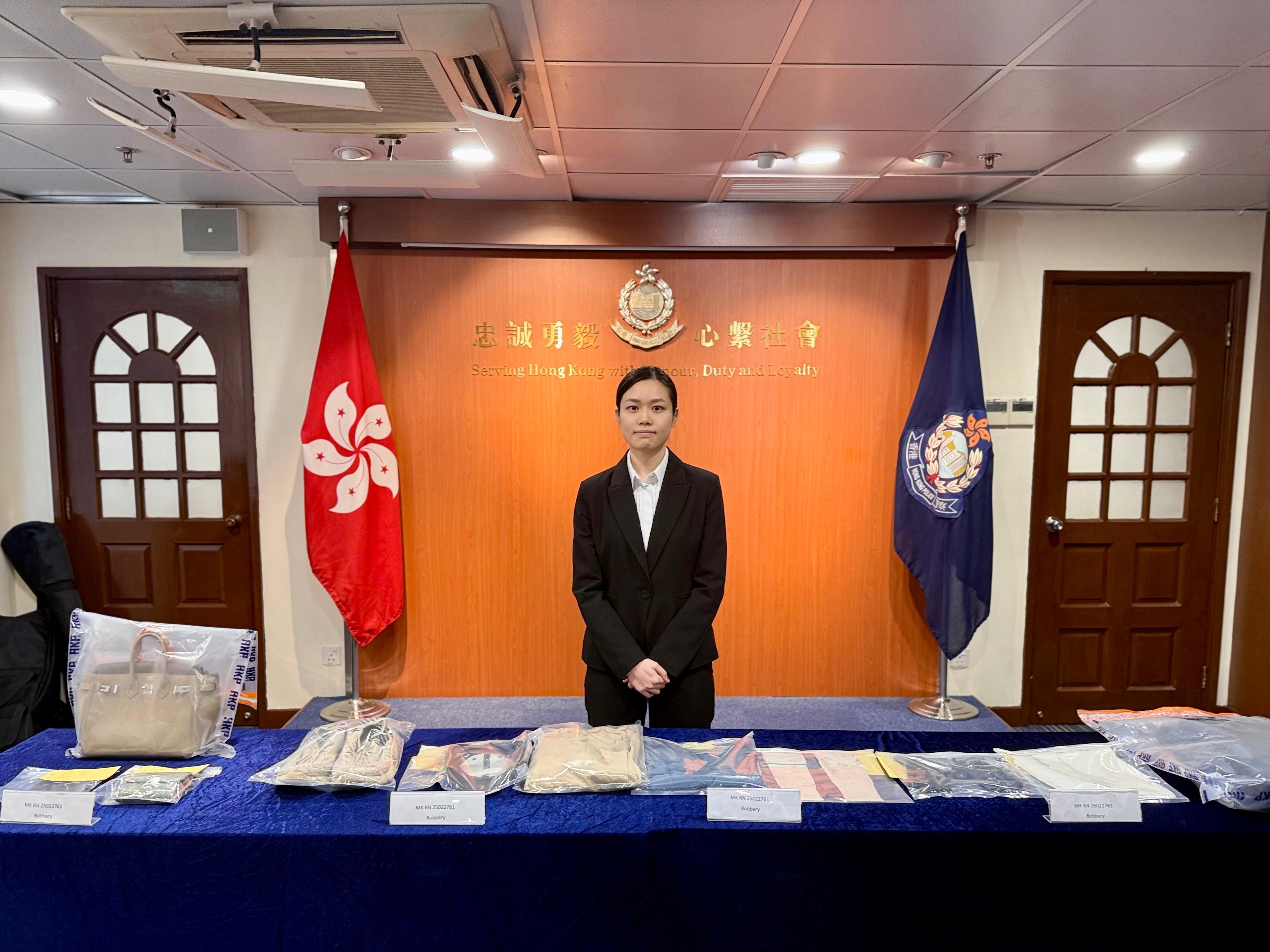 油麻地女子險被搶走Hermès，45歲男賊火速落網。