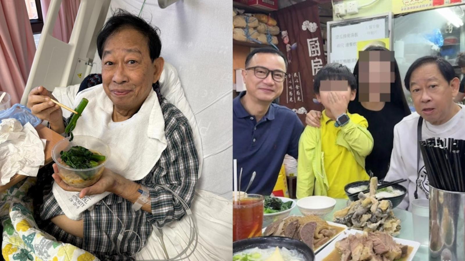 黎彼得孖鍾志光食牛雜慶祝75歲生日 早前入ICU險死望覓紅顏知己