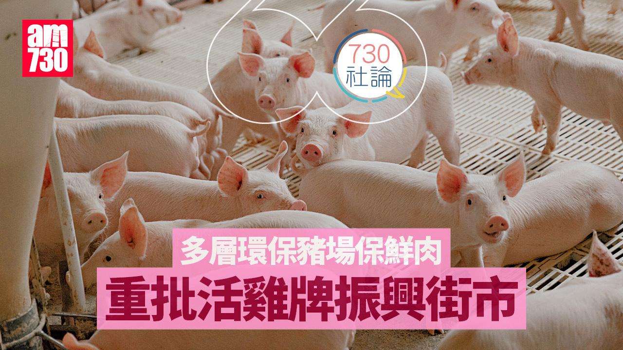 多層環保豬場保鮮肉 重批活雞牌振興街市