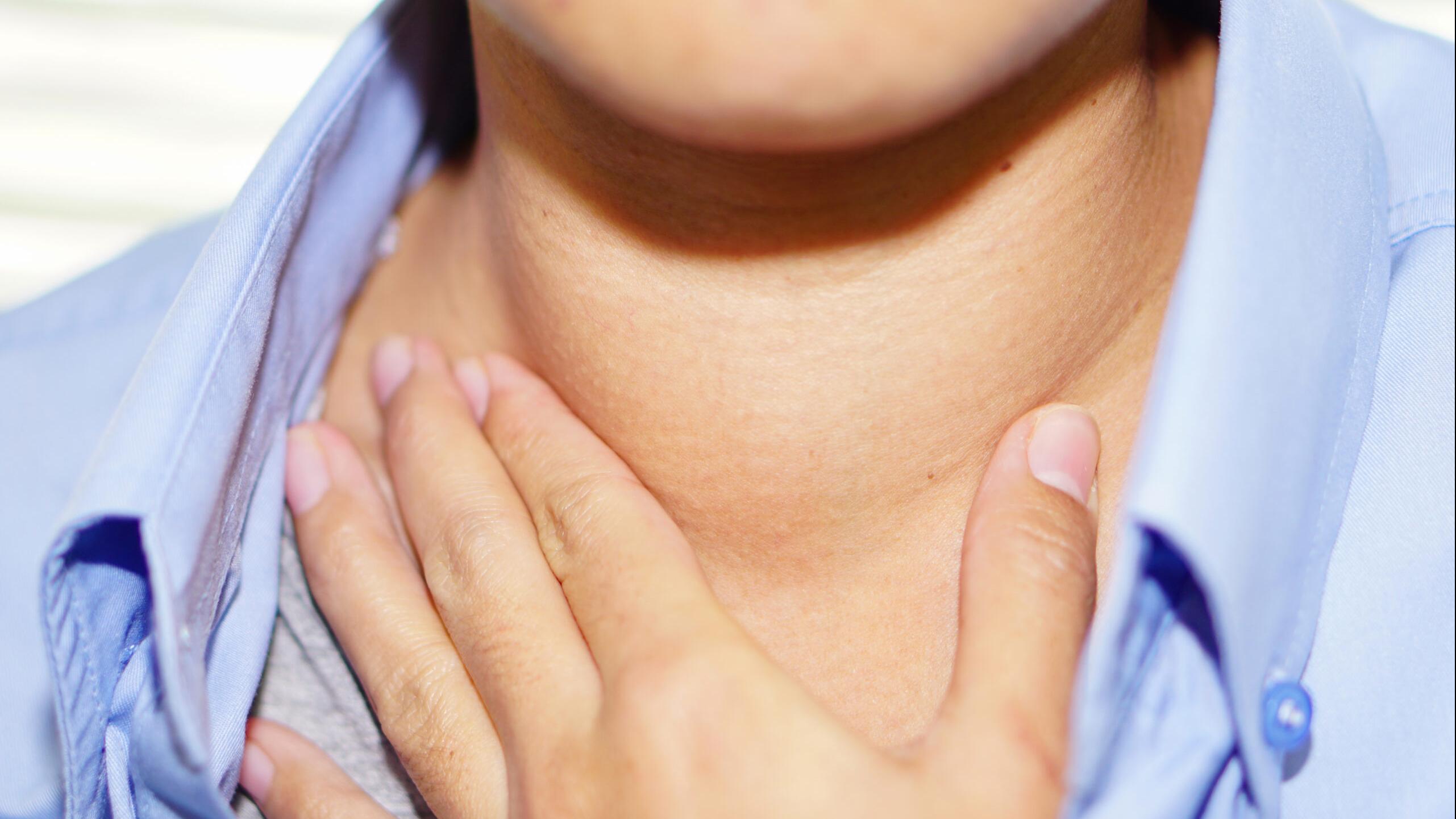 大眾平時可以自行觸摸頸部檢查，若發現腫塊，應盡早就醫評估。