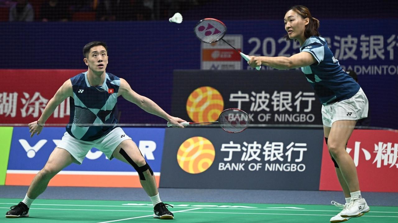 泰國羽毛球賽｜鄧俊文謝影雪挫中國組合闖8強 伍家朗決勝局飲恨16強下馬